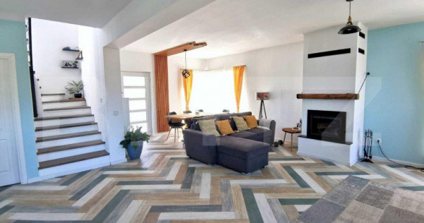 Casa la cheie, 136 mp, 450 mp teren, cu panorama si spatiu v