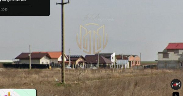 Teren intravilan comuna Berceni 305 mp 20500eur