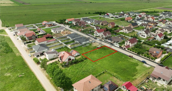 RECO Teren intravilan cu toate utilitatile- Nojorid 775 mp s