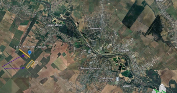 Oportunitate pentru investitori. Teren intravilan 186.441 mp