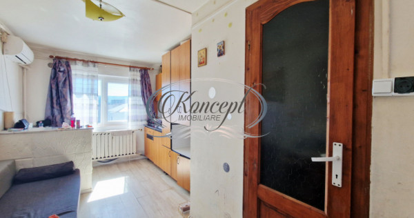 Garsoniera cu orientare sud si finisaje clasice in cartierul