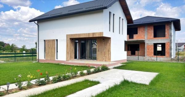 Vila individuala | 4 camere | 2 bai | Teren 436mp