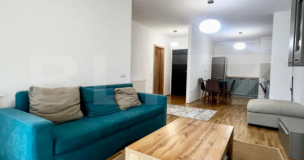 Apartament cu 2 camere, modern, 52 mp, terasa, Gheorgheni