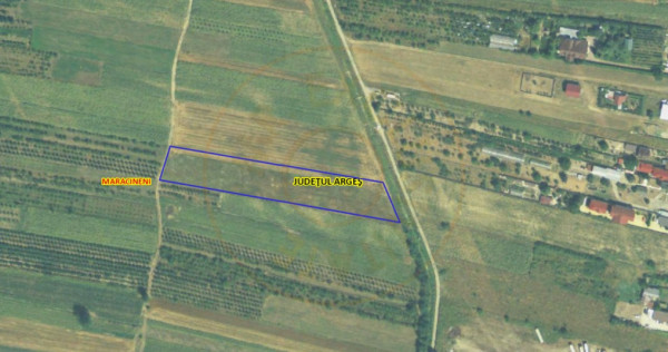 Oportunitate de investitie! Teren intravilan Maracineni 7545