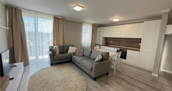 Apartament de 2 camere, 49mp, etaj 2, bloc nou