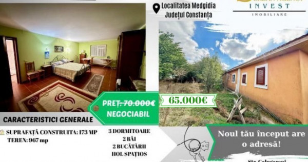 Casă de vânzare – Valea Dacilor