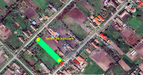 Teren intravilan de vânzare 2,209mp în loc. Mănăștur...