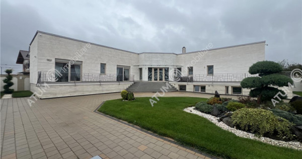 Casa moderna pe un singur nivel cu 1000 mp teren in Selimbar