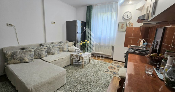 Apartament cu 2 camere, centrala proprie, parter inalt, z...