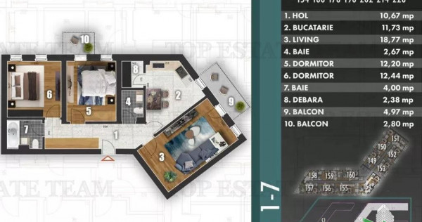 Super reduceri la plata integrala! Apartament spatios 3 came