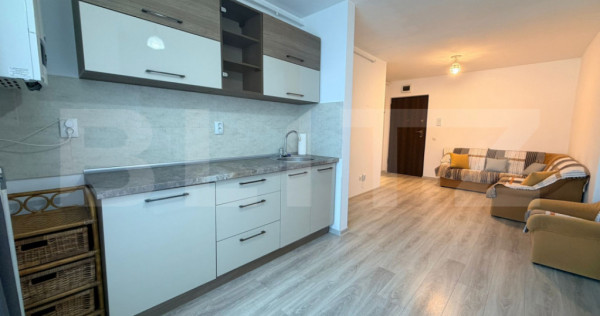 Apartament 2 camere, 37 mp + terasă 25 mp, finisat, Grigore