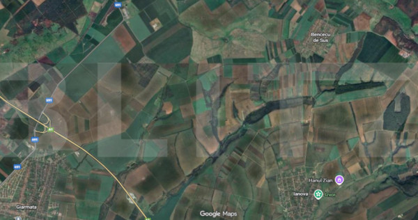 Teren 20.000 mp Bencecu de Sus – Front DC60