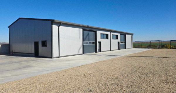 Hală nouă + clădire birouri de închiriat, zona Metro