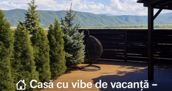 Casa ta de vis în Ghimbav - mobilată complet