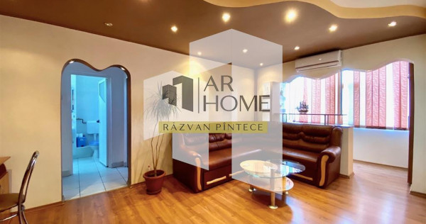 Apartament 2 camere, spatios, complet mobilat, Vest, Ploiest