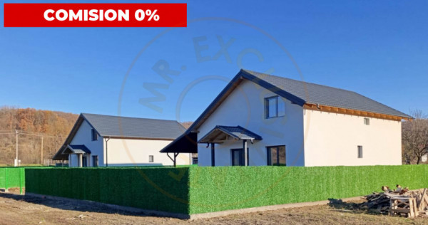 Casa noua P+M, cu teren de 500 mp, in Draganu, AG