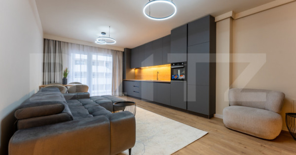 Apartament modern, intermediar, 55 mp, terasa 11 mp, strada