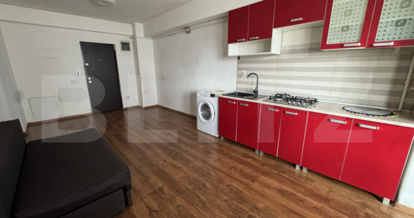 Apartament cu 2 camere open space, 39 mp, zona Bucium