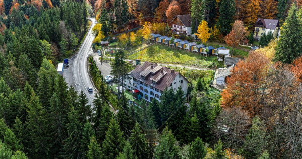HOTEL "CERBUL CHALET" de v&acirc;nzare/ zona R&acirc;snov-P&acirc;r&acirc;ul ...