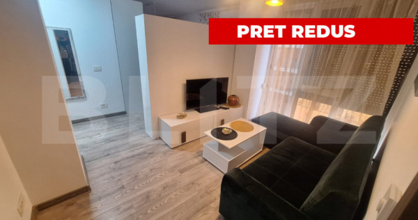 Apartament cu 2 camere, 46 mp, zona Soarelui