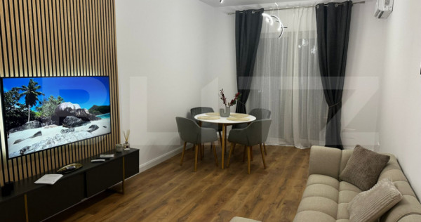 Apartament 2 camere, 54 mp, Mobilat Utilat LUX, Parcare, Eli