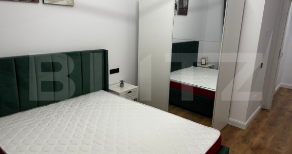 Apartament 2 camere, 54 mp, Mobilat Utilat LUX, Parcare, Eli