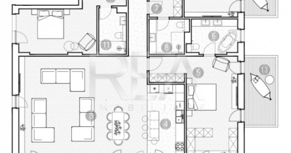 Apartament 4 camere , Green Lake, Grivita