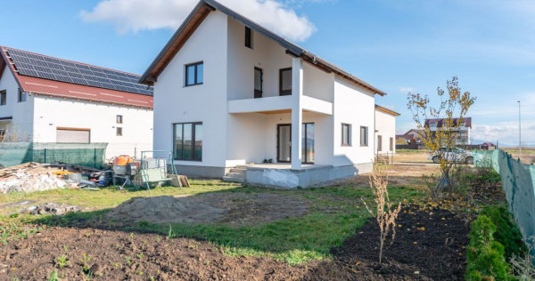 Casă nouă în Bod, P+M, de vânzare "la alb" sau "la ch...