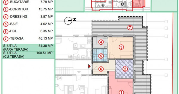2camdec,54mputil+46mpterasa,langaSTB,semicentral Popesti-...