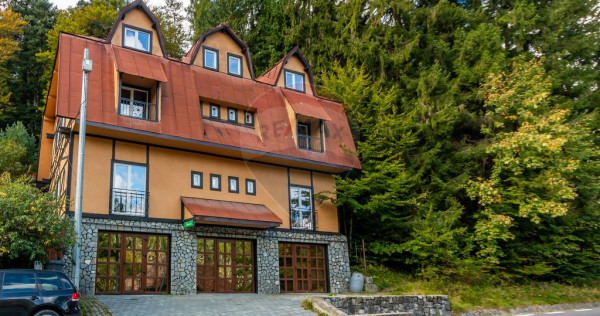 Vilă/Pensiune de v&acirc;nzare &icirc;n Sinaia &ndash; 450 mp, l&acirc;ngă...