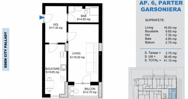 Garsoniera ideal investitie -Incalzire in pardoseala