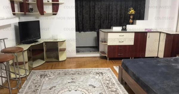 Garsoniera spatioasa, mobilata, utilata, zona Brasovul Vechi!