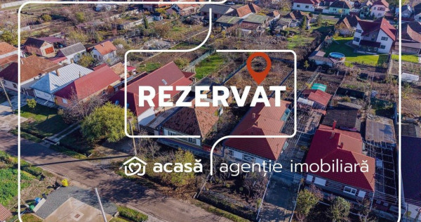 REZERVAT! Casa din caramida 3 camere - Teren 755 mp - Liv...