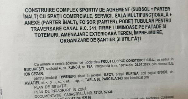 Teren intravilan stradal 9000mp