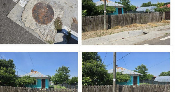 Cota de 1/2 din casa si teren loc. Marculesti, Jud Ialomita