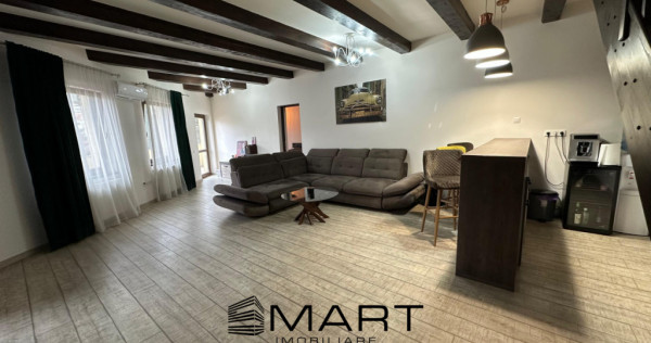 Apartament la casa 130mp curte 35mp zona centrala