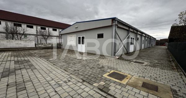 Hala productie de inchiriat 531 mp cu teren 1103 mp Cristian