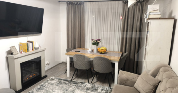 Apartament 3 camere, decomandat, 60mp. Parter inalt, zona Bu