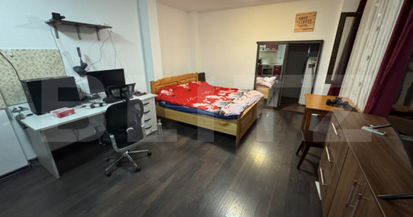 Studio utilat complet, 30 mp, zonă Centrală