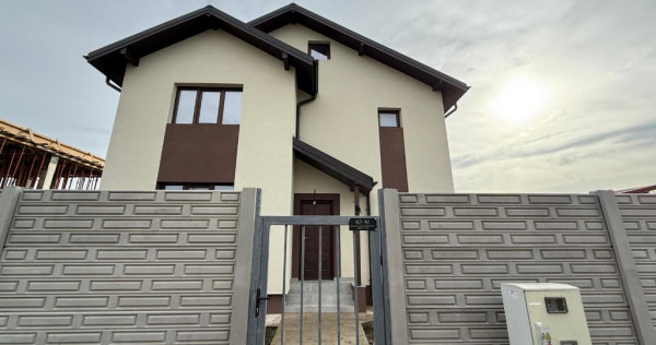 Vila individuala || 4 camere 2 bai || pod || incalzire pardoseala ||