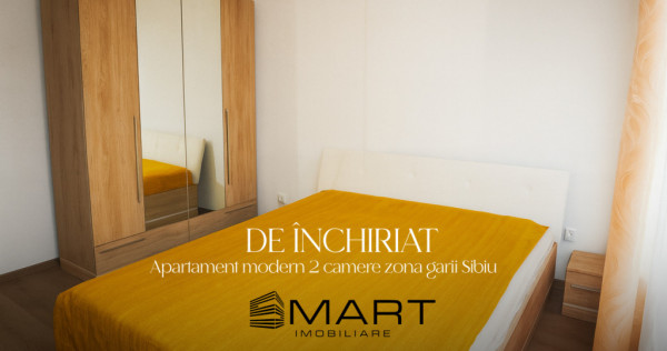 Apartament modern 2 camere zona Gării Sibiu