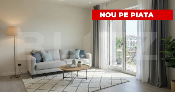 Apartament 3 camere, decomandat, 83,6 mp utili + balcon, zon