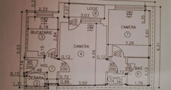 Apartament 2 camere ultracentral