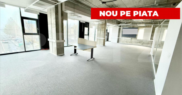 Spațiu de birouri de &icirc;nchiriat &ndash; 250 mp, parțial finisa