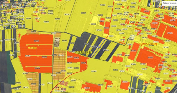 Teren industrial Turda-Campia Turzii 8500mp