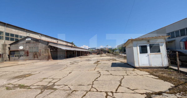 Teren 2.412 mp, hală 600 mp &ndash; front 32.5 m, zona Centura