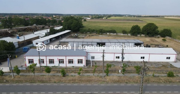 Hale depozitare/producție 2.000 mp si 10.000 mp teren &icirc;...