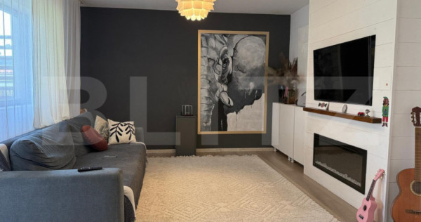 Duplex 4 camere Moșnița Veche complet mobilat si utilat