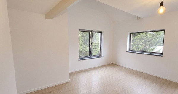 Apartament cu 2 camere 59,40 mp + 30 mp pod - Busteni car...