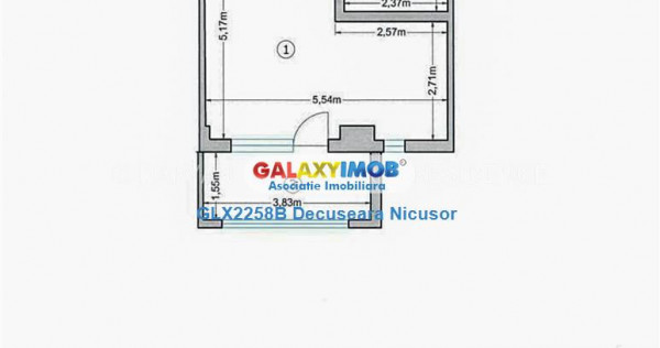 Garsoniera mobilata utilata in Militari Residence, 47.900 eu